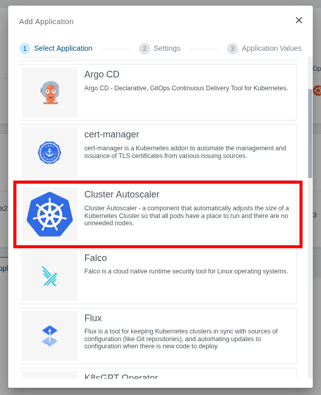 Add Application